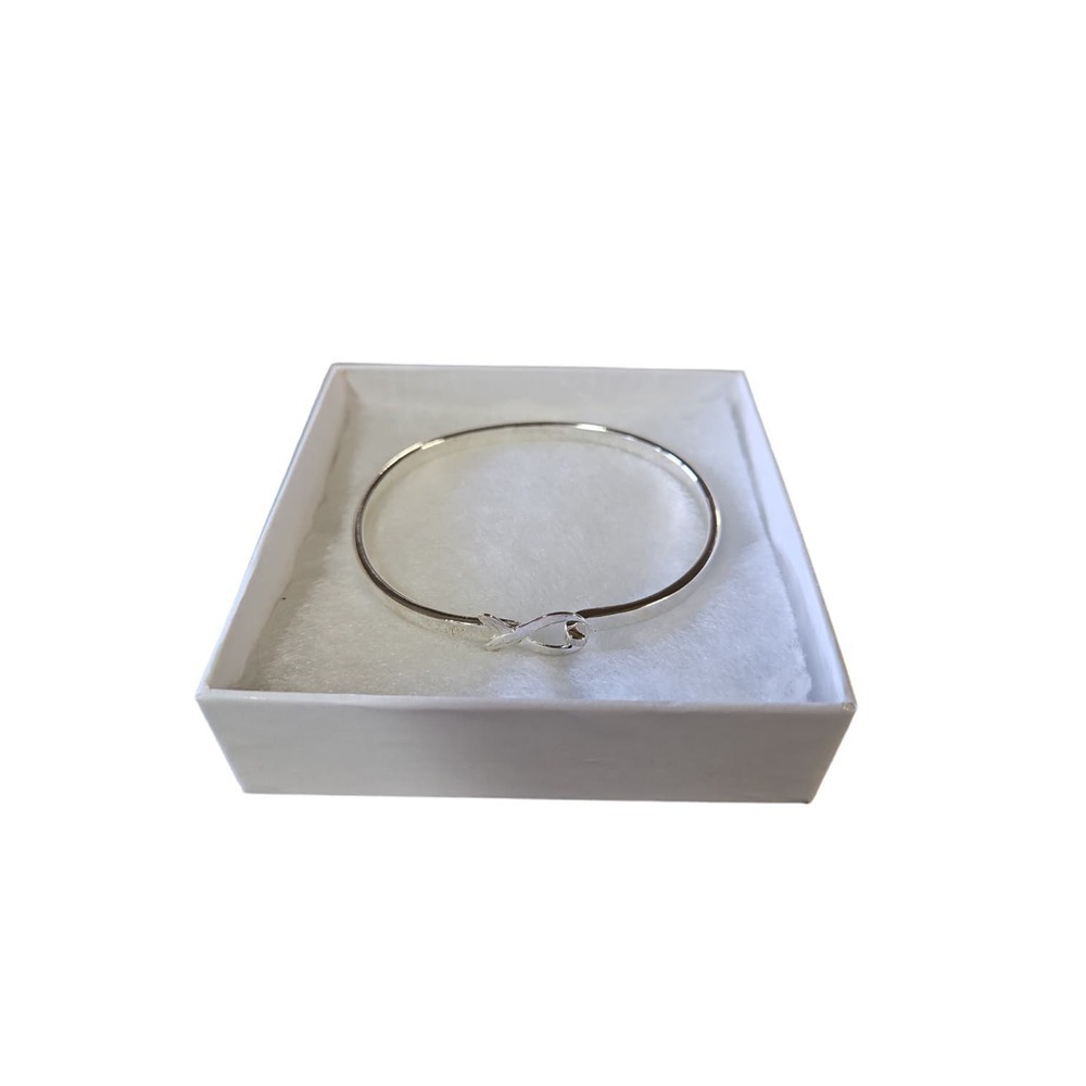 Sterling Silver Awareness Ribbon Bracelet‎